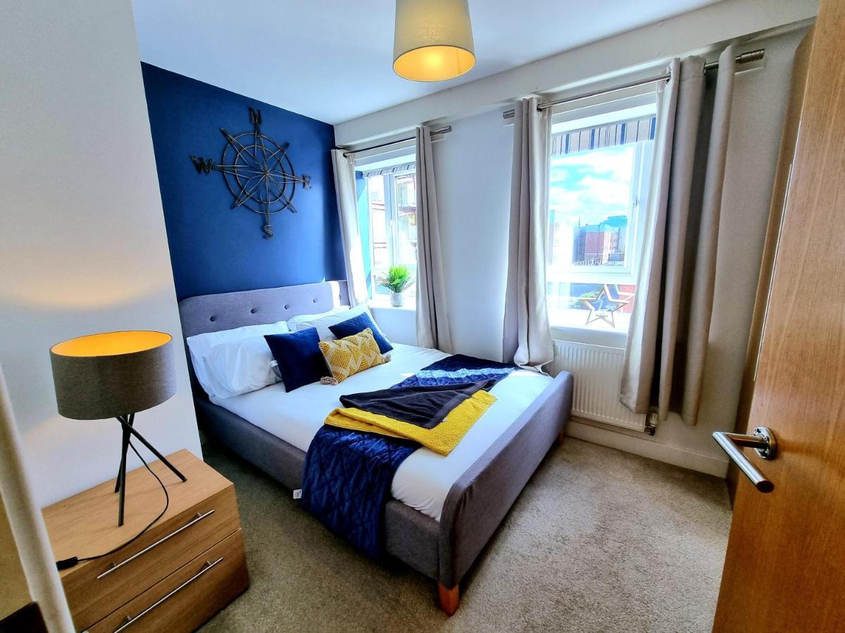Luxury 2-Bedroom Service Apartment With Balcony Manchester Exteriér fotografie